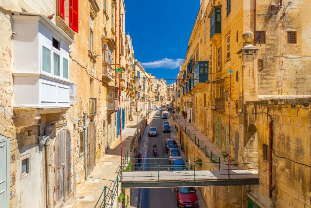 Valletta,,Malta,-,April,2,,2025:,View,Of,The,East
